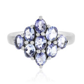 Tanzanite Silver Ring