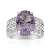 Bolivian Amethyst Silver Ring