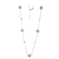 Zircon Silver Necklace