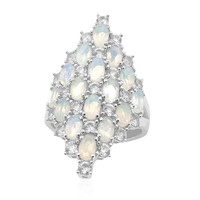 Welo Opal Silver Ring