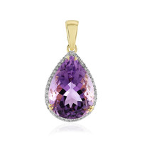 Amethyst Silver Pendant