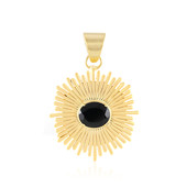 Black Onyx Brass Pendant (Juwelo Style)