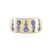 9K AAA Tanzanite Gold Ring (de Melo)