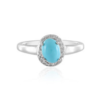 Sleeping Beauty Turquoise Silver Ring