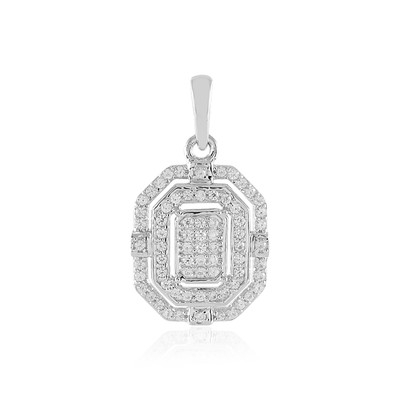 Zircon Silver Pendant