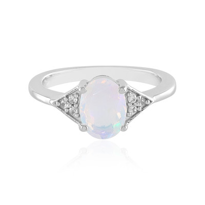 Welo Opal Silver Ring