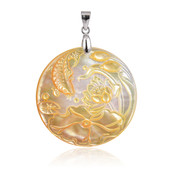 Mother of Pearl Silver Pendant