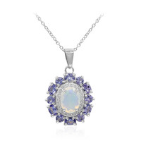 Welo Opal Silver Necklace