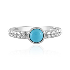 Sleeping Beauty Turquoise Silver Ring