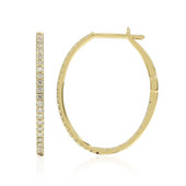 18K I1 (H) Diamond Gold Earrings (CIRARI)