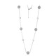 Zircon Silver Necklace