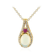 Welo Opal Silver Necklace