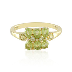 Peridot Silver Ring