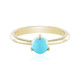 Sleeping Beauty Turquoise Silver Ring