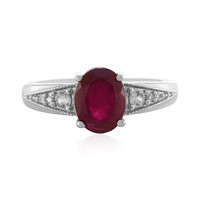 Madagascar Ruby Silver Ring