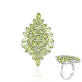 Peridot Silver Ring