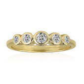 9K SI1 (G) Diamond Gold Ring (Annette)