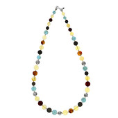 Baltic Amber Silver Necklace (dagen)