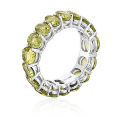 Peridot Silver Ring