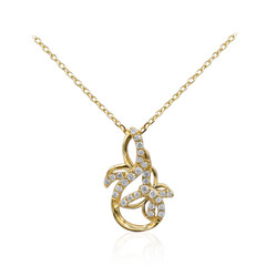 14K SI2 (H) Diamond Gold Necklace (Smithsonian)