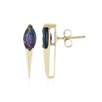 9K Mezezo Opal Gold Earrings (de Melo)