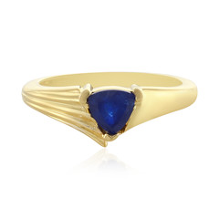 Madagascar Blue Sapphire Silver Ring (SAELOCANA)