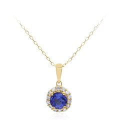 14K AAA Tanzanite Gold Necklace (CIRARI)