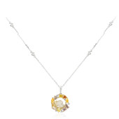 18K SI2 Fancy Diamond Gold Necklace (CIRARI)