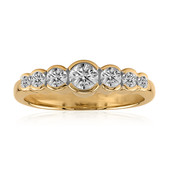 14K SI1 (G) Diamond Gold Ring (Annette)