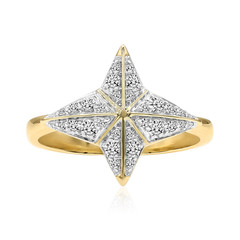 9K SI1 (G) Diamond Gold Ring