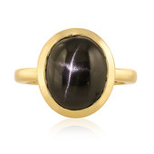 Indian star diopside Silver Ring