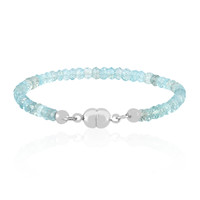 Swiss Blue Topaz Silver Bracelet