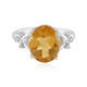 Citrine Silver Ring