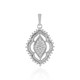 Zircon Silver Pendant