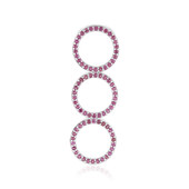 Rhodolite Silver Pendant (MONOSONO COLLECTION)