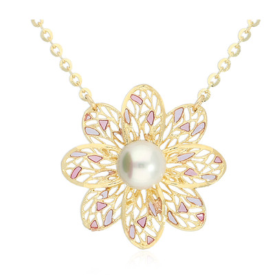 14K Freshwater pearl Gold Necklace