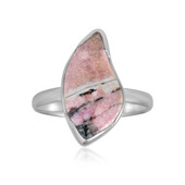 Sulavesi Rhodonite Silver Ring (Bali Barong)