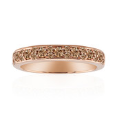 9K SI1 Argyle Rose De France Diamond Gold Ring (Annette)