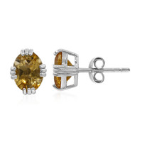 Citrine Silver Earrings