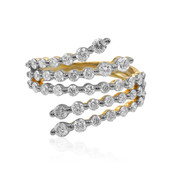 14K SI1 (G) Diamond Gold Ring (Annette)