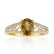 9K Yellow Kings Plains Zircon Gold Ring