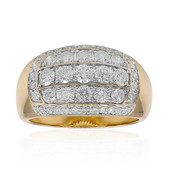 14K SI1 (G) Diamond Gold Ring (Annette)