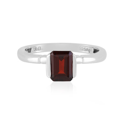 Mozambique Garnet Silver Ring