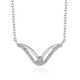 I2 (I) Diamond Silver Necklace