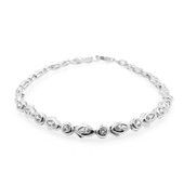 Zircon Silver Bracelet