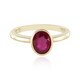 9K Bemainty Ruby Gold Ring