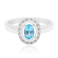 Diego Suarez Apatite Silver Ring