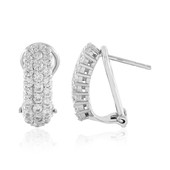 Zircon Silver Earrings