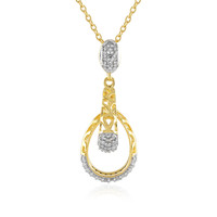 I2 (J) Diamond Silver Necklace