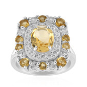 Citrine Silver Ring